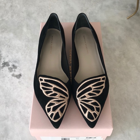 sophia webster butterfly flats